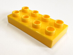 L-W Toys Junior Kostka 4x2 nízká žlutá